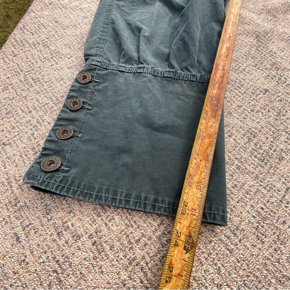 Guess Jeans Pants Vtg Heavy Capri Cargo Pockets - Picture 9 of 12
